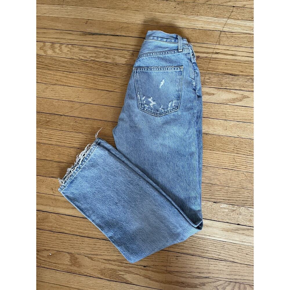 AGOLDE 90s Mid Rise Loose Fit in Fall Out - Sz 24 - Style A069C-811 Vintage